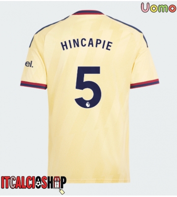 Arsenal Piero Hincapie #5 Terza Maglia 2026-27 Manica Corta
